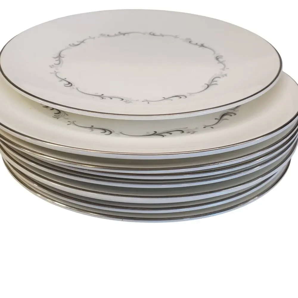 Royal Doulton Coronet Salad Plate Set of 9 H4947 Bone China England